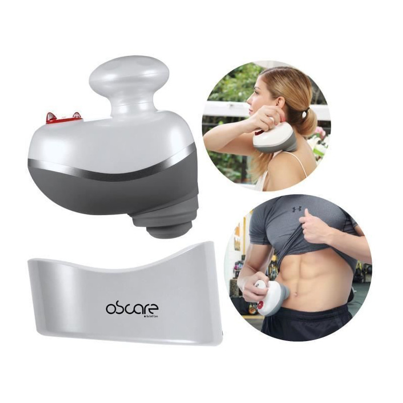 OSCARE GM001 - Appareil de massage par percussion - Recuperation et renforcement musculaire - Intensite reglable - Waterproof