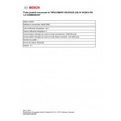 Bosch FOUR PYROLYSE BOSCH HBA 573 EB 0