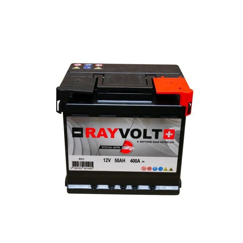 Batterie auto RAYVOLT RV1 50AH 400A