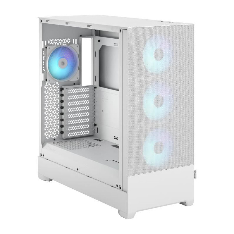 Boîtier PC - FRACTAL DESIGN - Pop XL Air RGB White TG - Blanc (FD-C-POR1X-01)