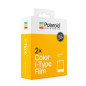 Polaroid - Double pack de films instantanés couleur i-Type - 16 films - ASA 640 - Développement 10 mn - Cadre blanc