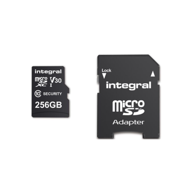 Cartes micro SD INTEGRAL INMSDX256G10-SEC