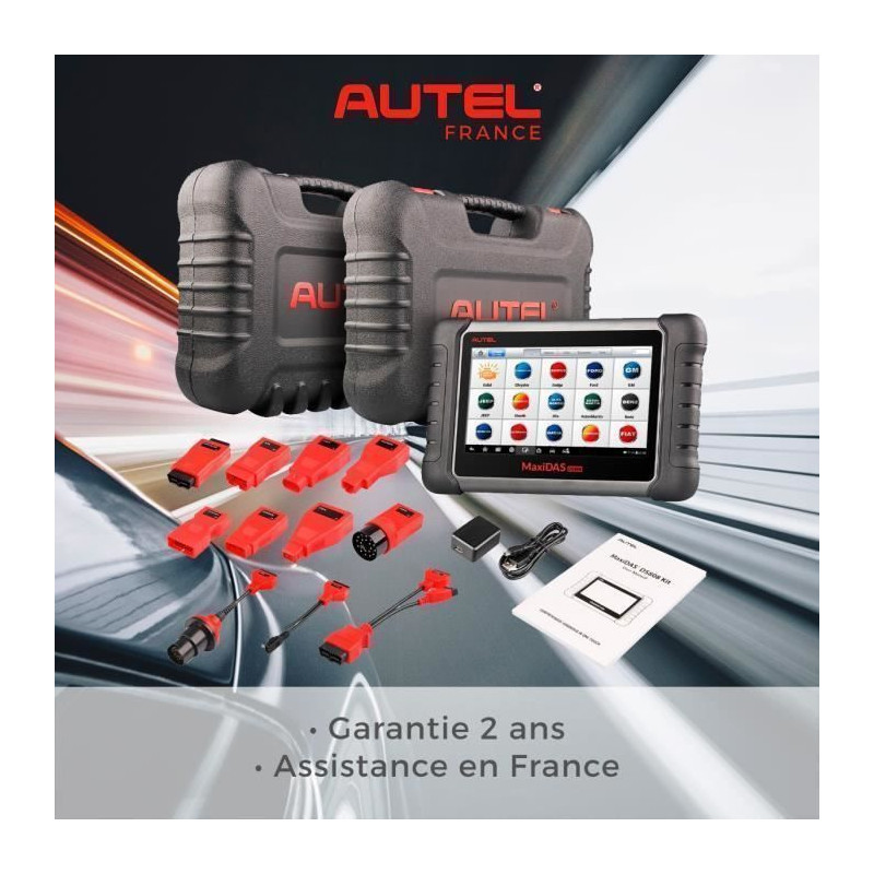 AUTEL DS808 / MP808 Valise diagnostic-Version Europe-Assistance en France-2 ans de garantie