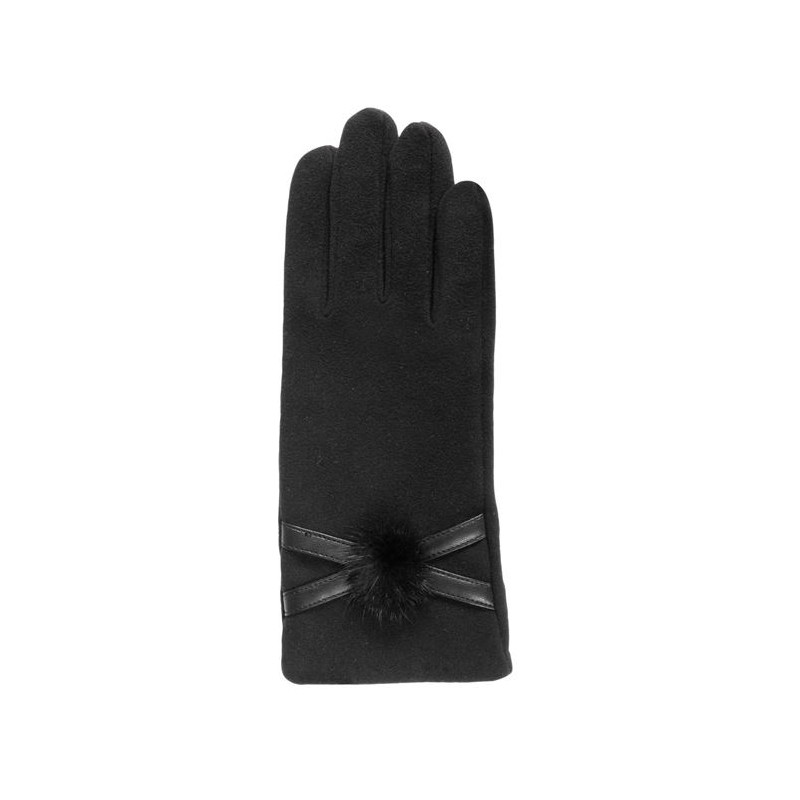 Gant pour écran tactile Isotoner Noir Taille Unique