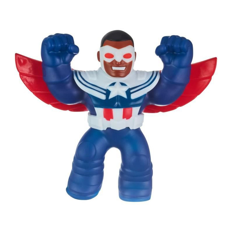 Figurine 11 cm - MOOSE TOYS - Sam Wilson - Captain America - Goo jit
