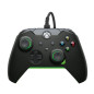 Manette filaire Pdp pour Xbox et PC Noir fluo