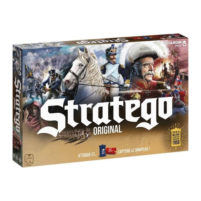 Stratego Original 3.0 Jumbo - Jeu de société - Dujardin - A partir de 8 ans