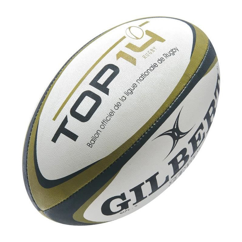GILBERT Ballon de rugby G-TR4000 Top 14 - Taille 5 - Homme