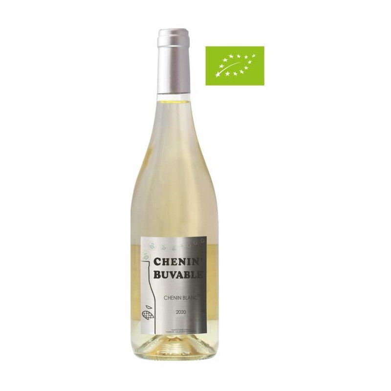 Chenin Buvable Château de la Roulerie 2020 Anjou - Vin blanc de la Loire Bio - Vegan