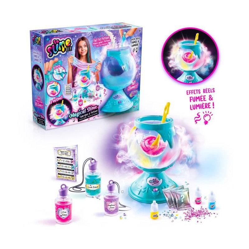 Canal Toys - Fabrique a potions magiques - Slime color change - Avec éclairage et fumée - Magical Slime - des 6 ans - SSC196
