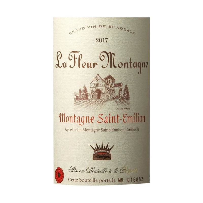 La Fleur Montagne 2017/2019 Montagne Saint-Emilion - Vin rouge de Bordeaux
