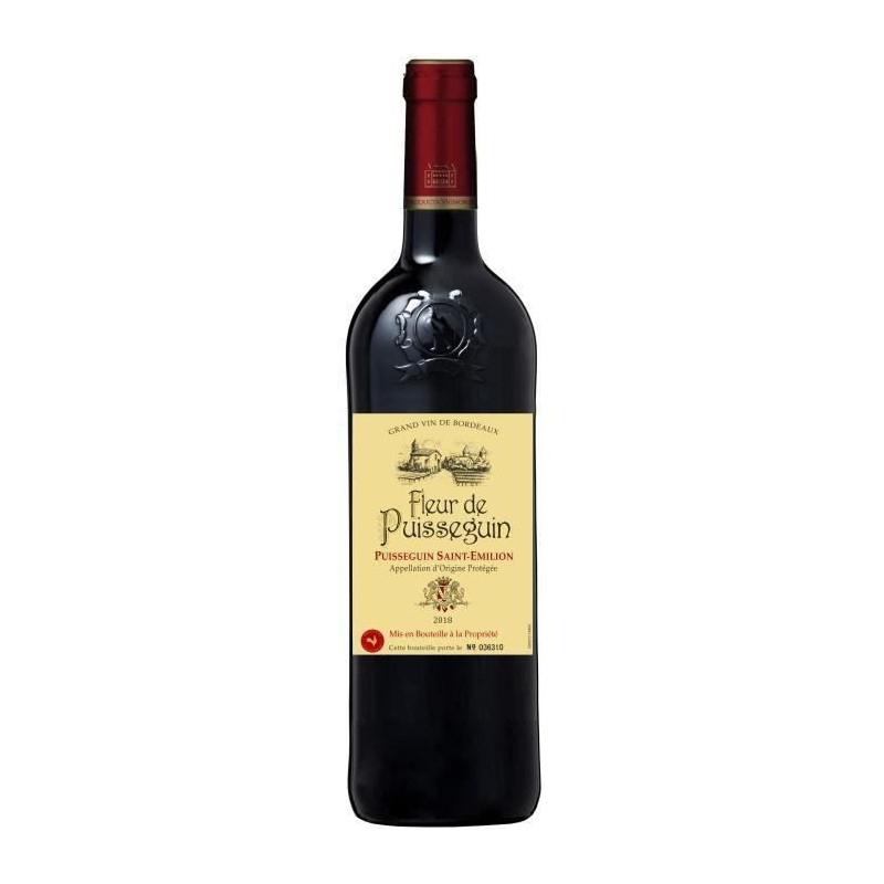Fleur de Puisseguin 2019 Puisseguin Saint-Emilion - Vin rouge de Bordeaux