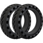 MODELABS - Pack de 2 pneus alvéolés pour Miscoot Noir