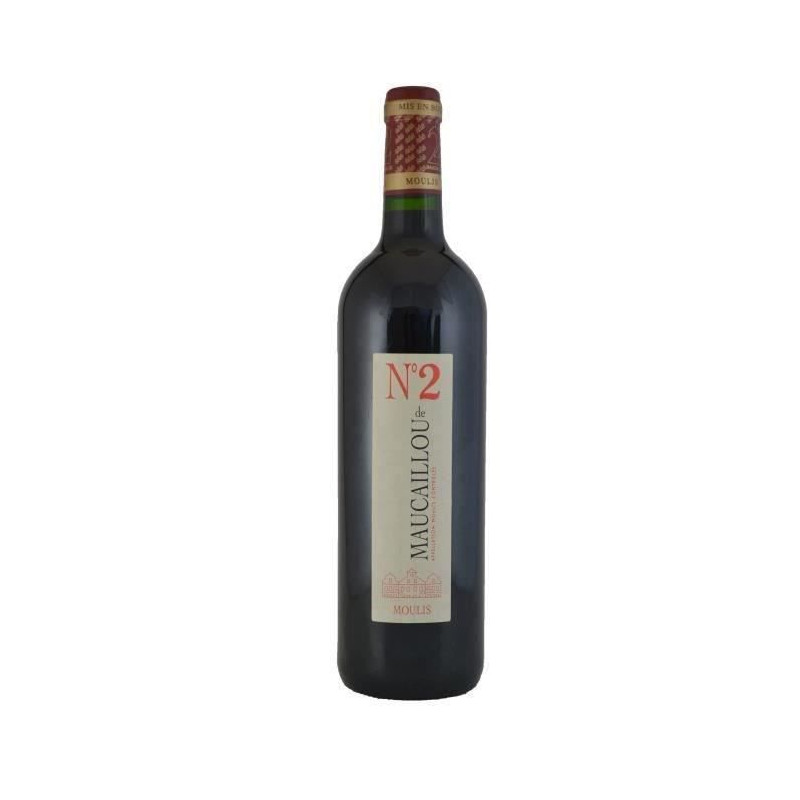 N°2 de Maucaillou 2017 Moulis - Vin rouge de Bordeaux