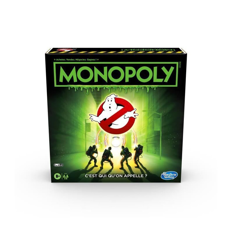 Monopoly Ghostbusters, SOS Fantomes - Jeu de societe - Jeu de plateau