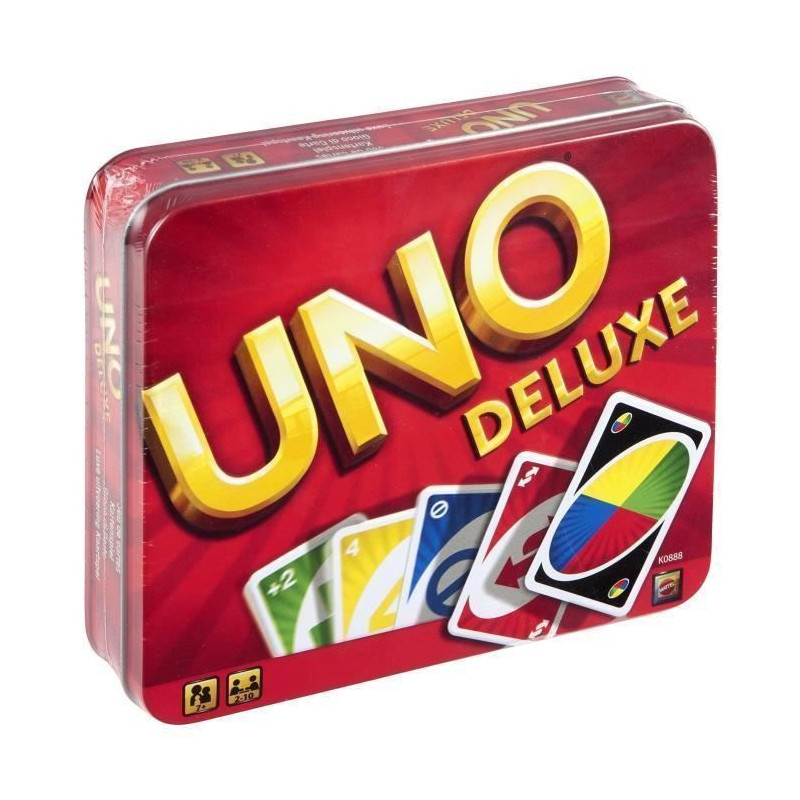 UNO - Uno Deluxe - Jeu de Cartes