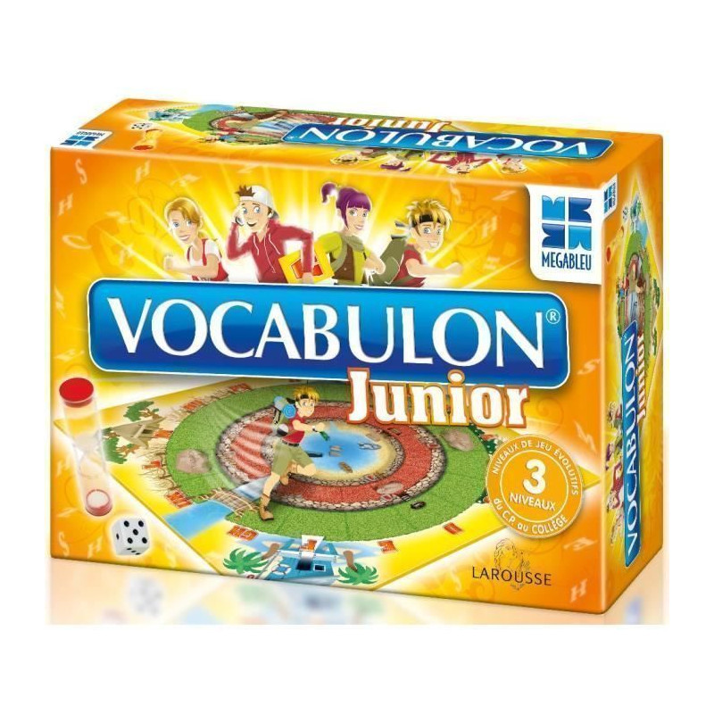 MEGABLEU  jeu de societe Vocabulon Junior