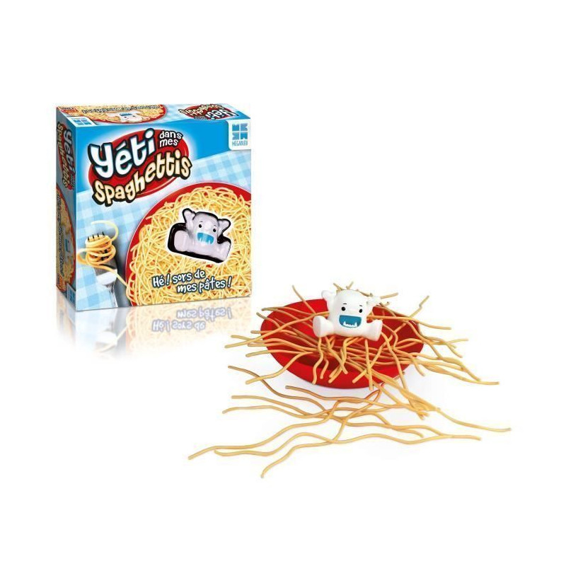 MEGABLEU Jeu de Societe - Yeti dans les Spaghettis