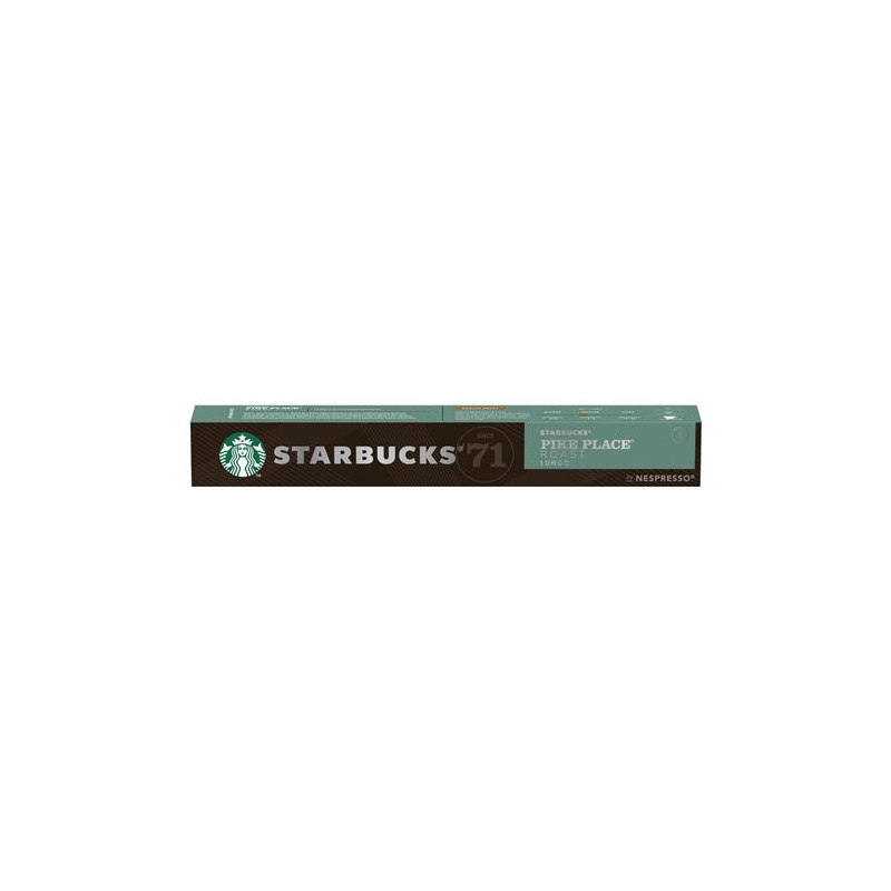 Pack de 10 capsules Starbucks by Nespresso Pike Place