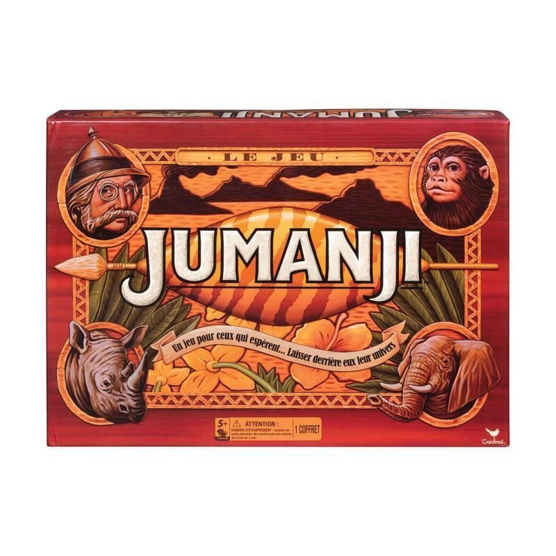 JUMANJI - Jeu de plateau - edition retro