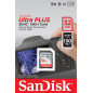 Carte mémoire SanDisk Ultra+ SDHC UHS I 32 Go V10²
