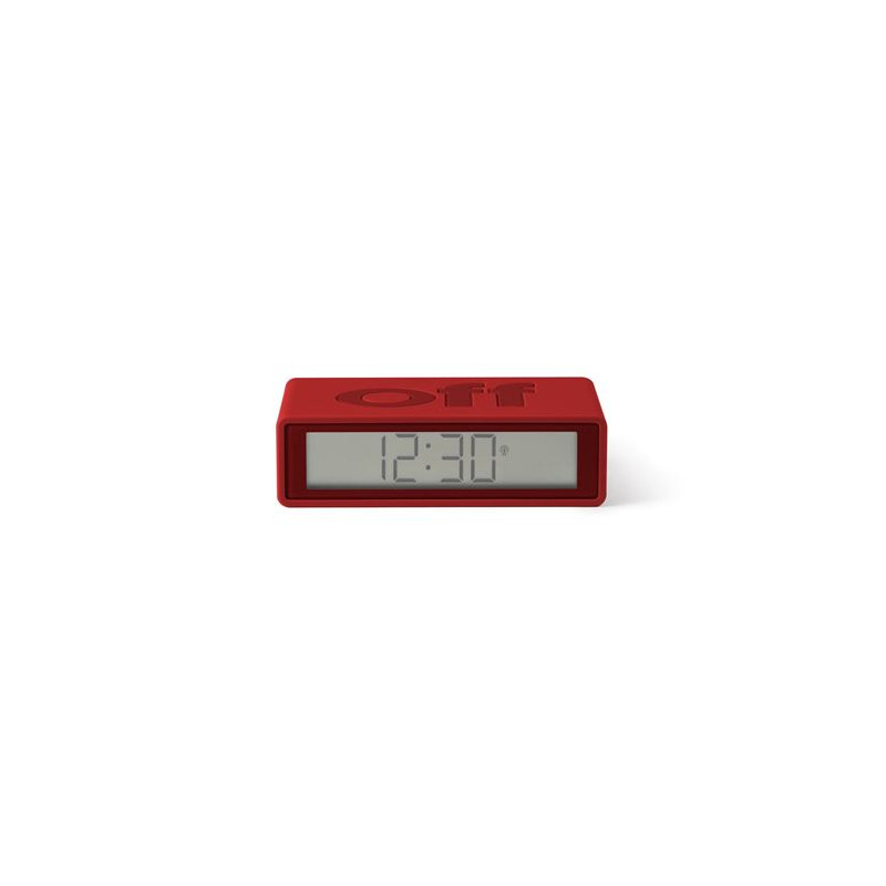 Radio réveil LCD Lexon Flip+ Rouge