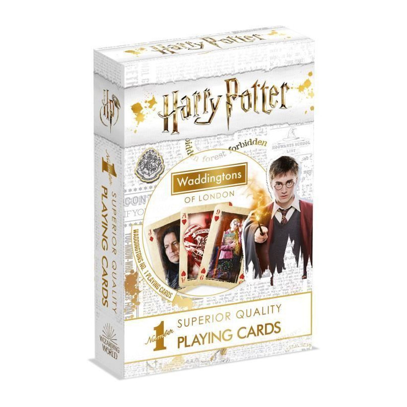 WINNING MOVES Jeu de 54 cartes Waddingtons N?1 Harry Potter