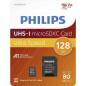 Philips FM12MP45B Carte mémoire flash 128 Go UHS Class 1 Class10 SDXC