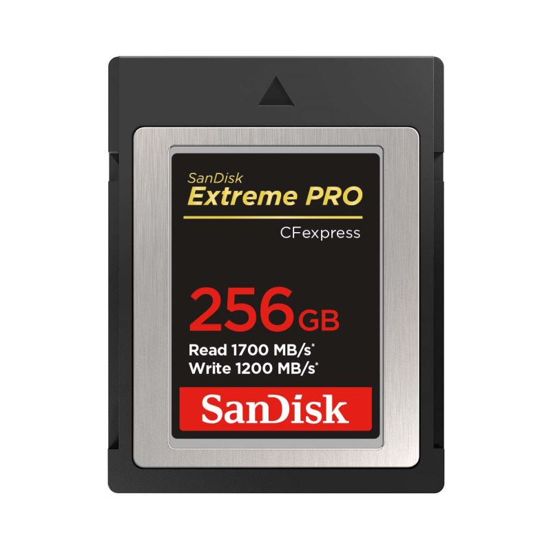 Carte Extreme Pro SanDisk CFexpress type B 256 Go