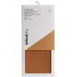 Pack de 4 feuilles Cricut Joy Smart Label 13,9 x 30,4 cm Marron kraft