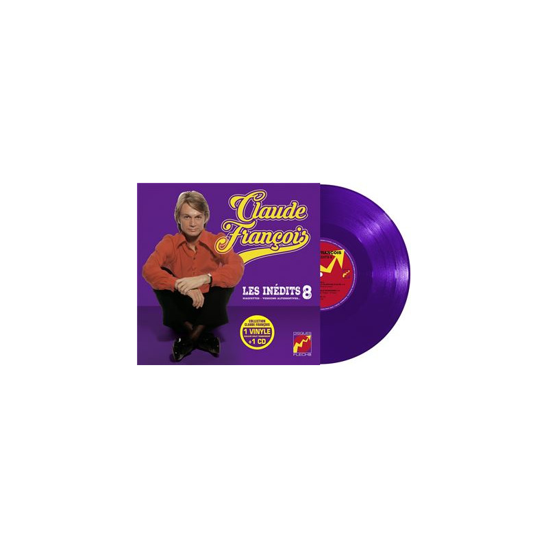 Les Inédits Volume 8 Edition Limitée Vinyle Violet Transparent
