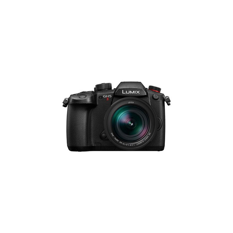 Appareil photo hybride Panasonic Lumix GH5 Mark II + Leica DG Vario Elmarit 12 60mm f 2.8 4.0 ASPH O.I.S Noir