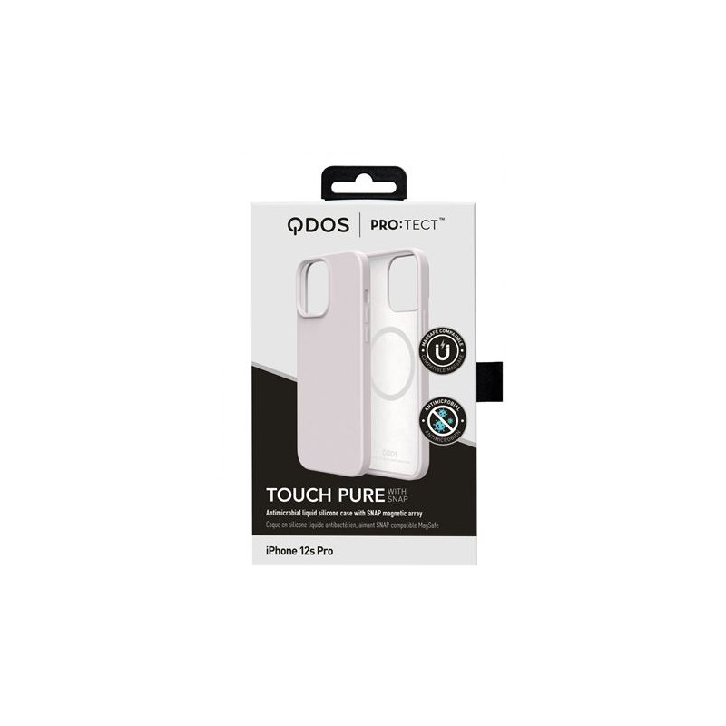 Coque de protection pour iPhone 13 Pro Qdos Touch Pure Snap Beige