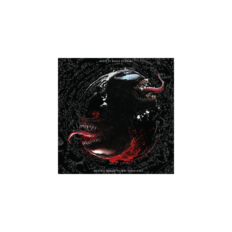 Venom Let There Be Carnage Vinyle Rouge Transparent
