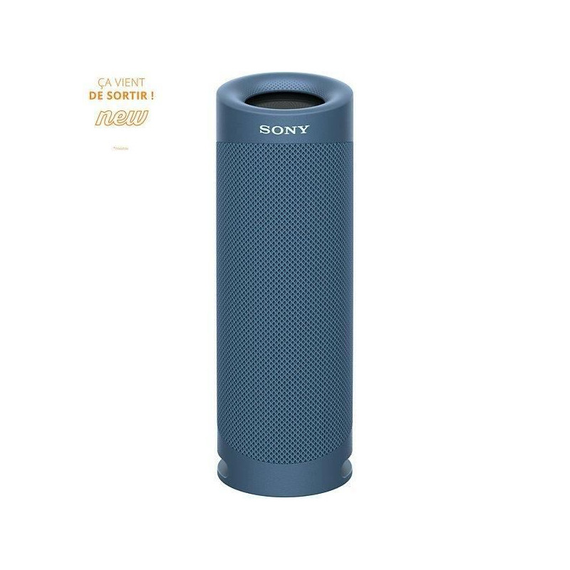SONY SRSXB23L Enceinte Bluetooth - Autonomie 12h - Splash proof - Bleu