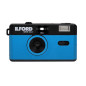 Appareil photo argentique compact 24x36 Ilford Sprite II Noir et bleu Réutilisable