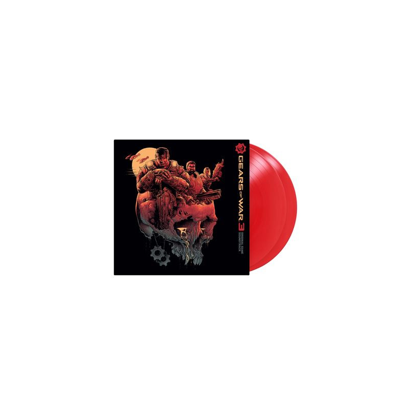Gears Of War 3 Vinyle Rouge
