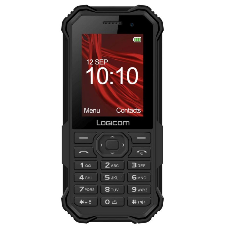 Téléphone portable basique Logicom Xtrem 30 2.4" Double SIM 32 Mo Noir