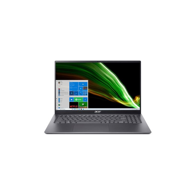 PC Portable Acer Swift 3 SF316 51 75VJ 16,1" Intel Core i7 16 Go RAM 512 Go SSD Gris acier
