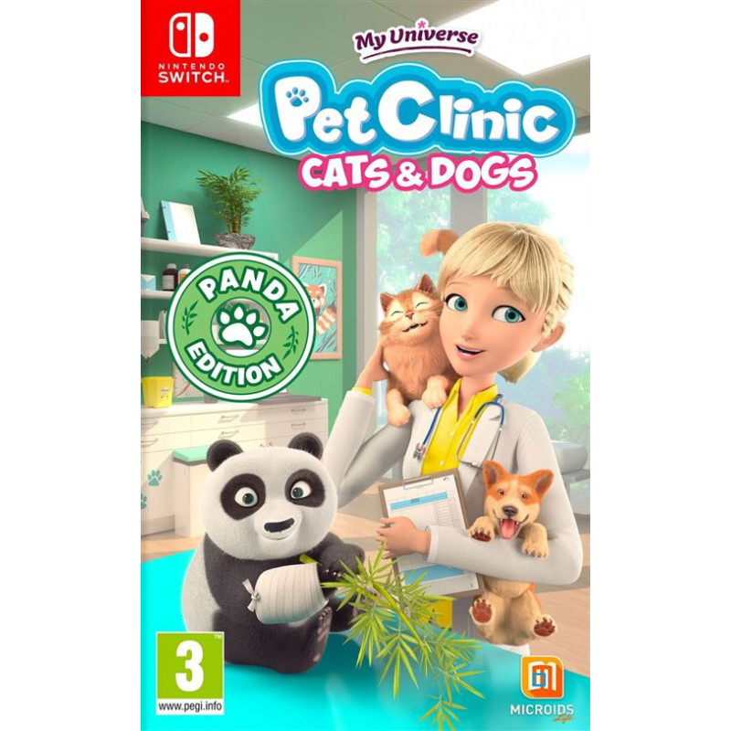 My Universe Pet Clinic Cats & Dogs Panda Edition Nintendo Switch