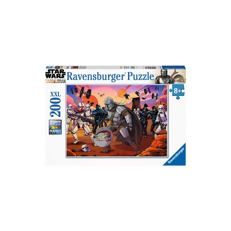 Puzzle XXL Ravensburger Star Wars The Mandalorian 200 pièces