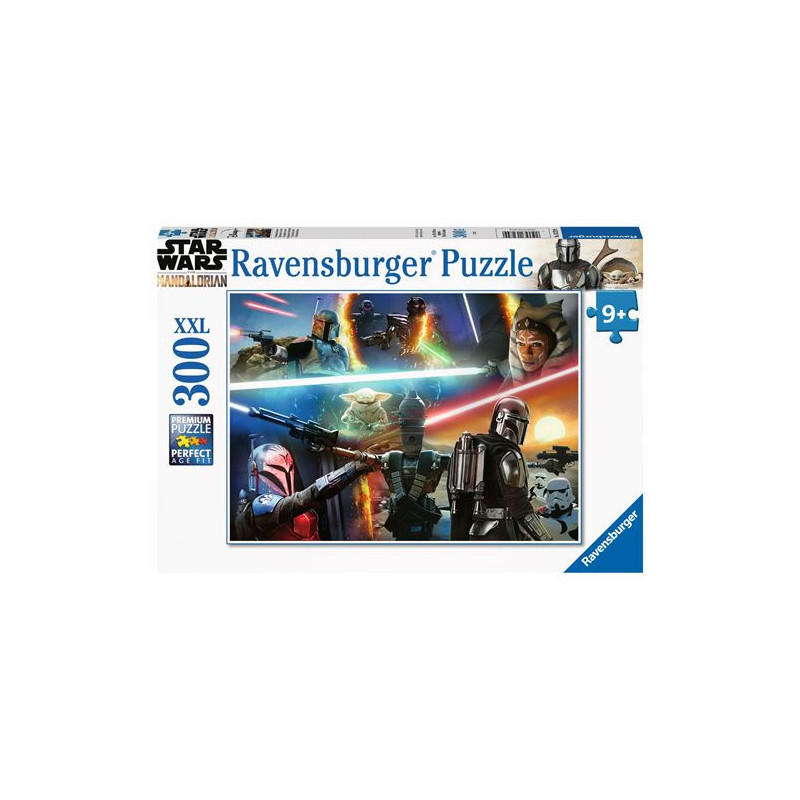 Puzzle XXL Ravensburger Feux croisés Star Wars The Mandalorian 300 pièces
