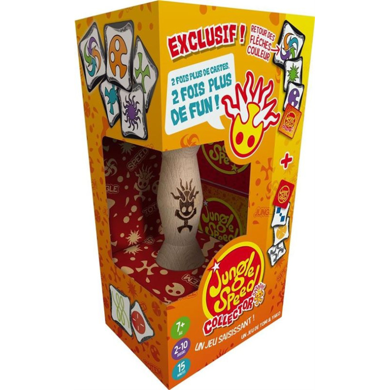 Jeu d’ambiance Asmodee Jungle Speed Collector Eco Pack