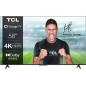TV LED Tcl 58P635 4K Ultra HD Google TV 2022