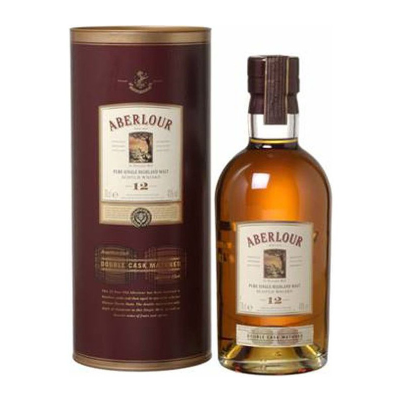 Whisky Aberlour 12 ans Double Cask - Highland Single malt whisky - Ecosse - 40%vol - 70cl sous étui