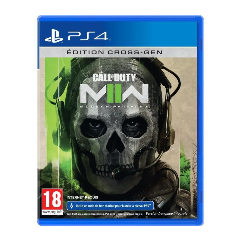 Call of Duty: Modern Warfare II Jeu PS4 (Mise a niveau PS5 disponible)
