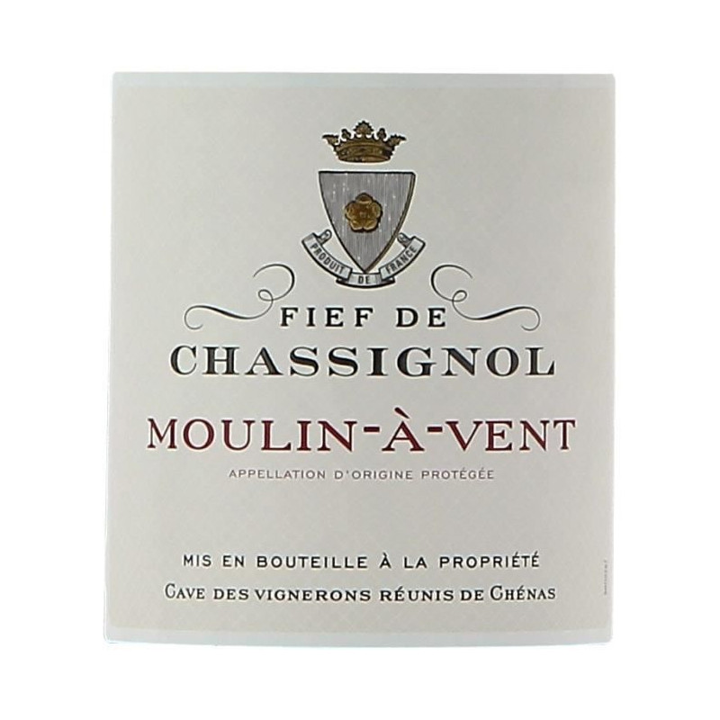 Fief de Chassignol 2018 Moulin-a-Vent - Vin rouge de Beaujolais