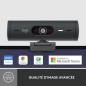Logitech - Brio 500 Webcam HD avec Expo Auto - Graphite