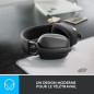 Logitech - Casque d'écoute léger sans fil avec Micro anti-bruit de fond - Zone Vibe 100 - Graphite