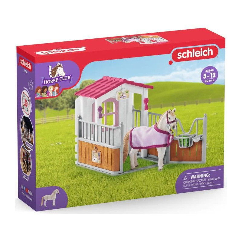 SCHLEICH - Box avec jument Lusitanienne - 42368 - Gamme Horse Club